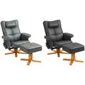 Relaxsessel Massagesessel mit Hocker Fernsehsessel mit Liegefunktion