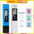 Digital PH Wert TDS EC Wasser Messgerät Tester Meter Aquarium Pool Prüfer 2025