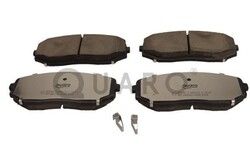 Bremsbelagsatz Scheibenbremse QUARO SILVER CERAMIC QP3846C für MAZDA CX ER TB KF