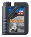 1L LIQUI MOLY MOTORBIKE 4T 10W-40 BASIC OFFROAD MOTORRAD ÖL JASO MA2 API SN+ | 3