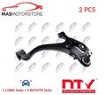 LINKS RECHTS QUERLENKER SATZ VORNE NIEDRIGER NTY ZWD-LR-010 2PCS V NEU
