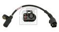 FEBI BILSTEIN 2x ABS Sensor Raddrehzahl 23498/2x für VW GOLF 4 1J1 BORA 1 1J2 TT