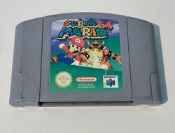 Nintendo 64 N64 Spiel - Super Mario 64 - Modul PAL | Getestet - Top! 1997