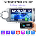 2+32G 9''Android12 Für Toyota Yaris 2011-2018 Autoradio Carplay RDS DAB BT WIFI