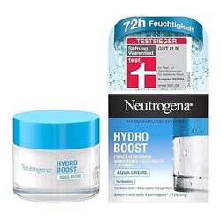 Neutrogena Hydro Boost Gesichtscreme Aqua mit Hyaluron ölfrei und parfümfrei für