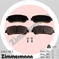 ZIMMERMANN 22347.185.1 Brake Pad Set, disc brake for RENAULT
