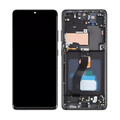 Samsung Galaxy S21 Ultra SM-G998 OLED LCD Display Touch Digitizer + Rahmen