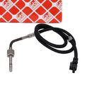 FEBI Abgastemperatursensor für MERCEDES W176 W242 W246 C117 X117 W212 OM642/651