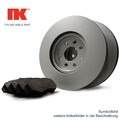 NK Bremsscheiben Set + Beläge für 8J9 TT AUDI 8J3 Roadster TFSI TDI quattro TTS