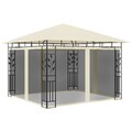 Pavillon mit Moskitonetz Gartenpavillon Gazebo Pergola 3x3 3x4m 3x6m, LED Wählen