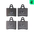 OPTIMAL Bremsbeläge Bremsbelegsatz hinten passend für Citroën Xantia XM