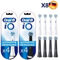 Oral-B iO Ultimative Reinigung Weiß Aufsteckbürsten 4/8 Ersatzbürsten günstig