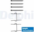 Delphi LX0081 Zubehörsatz für Scheibenbremsbelag Zubehörsatz Bremsbelag 