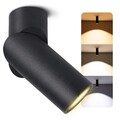 TOBI-L Aufbau Strahler LED schwenkbar drehbar LED GU10 drei Lichtfarben LumiFLEX