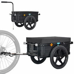 TIGGO® PLUS Fahrrad Lastenanhänger & Handwagen  mit 70 Liter Transportbox