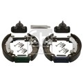 ORIGINAL® Febi Bilstein 38748 Bremsbackensatz Hinten für Fiat PANDA PANDA
