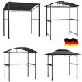 Grillpavillon BBQ Pavillon Anthrazit Grillüberdachung Gartenzelt Gartenpavillon