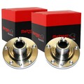 2X METZGER RADNABE VORNE HINTEN BEIDSEITIG PASSEND FÜR ALFA ROMEO 156 GT GTV
