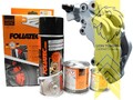 Foliatec Bremssattel Lack Set Farbe Stratos Silber glänzend 2172 Bremsenreiniger