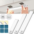 LED Unterbauleuchte mit Bewegungsmelder USB Schrank Küche Wiederaufladbare Akku
