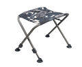 Campinghocker Theo blau Alu Fuß Hocker Sitzhocker Gartenhocker Klapphocker