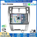 DAB+ Carplay 64GB Android 15 Autoradio GPS NAVI DSP Für Hyundai Tucson 2006-2013