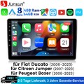 8Kern Android Carplay GPS Autoradio DAB+ Für Fiat Ducato Peugeot Boxer 2006-2024