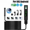 WiFi Endoskop 5M USB 8 LED Inspektion Kamera Für IOS Android Endoscope DE