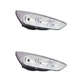 2X ALKAR HALOGEN SCHEINWERFER SATZ LINKS+RECHTS passend für FORD FOCUS