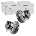 2X NTY RADLAGER-SATZ HINTEN BEIDSEITIG PASSEND FÜR CITROËN BERLINGO C4 C5 GRAND