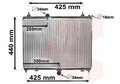 VAN WEZEL 40002358 Kühler Wasserkühler Motorkühler passend für PEUGEOT 407 (6D)