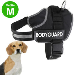 HUNDEGESCHIRR Brustgeschirr verstellbar S M L XL gepolstert Nylon REFLEKTIEREND