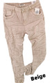 5 Farbe KAROSTAR Jeans Hose Baggy Reißverschluss Denim stretch 38,40,42,44 46 48