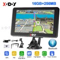 XGODY 7 Zoll Auto Bluetooth Navigationsgerät für PKW Wohnmobile LKW GPS Navi 16G
