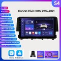 Für Honda Civic 2016-2021 Carplay 9"Android 14 Autoradio GPS BT5.0 Navi DSP +KAM