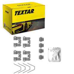 TEXTAR MONTAGE-SATZ BREMSBELÄGE ZUBEHÖR HINTEN passend für HYUNDAI I30 KIA CEED 