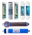 ERSATZFILTER 7 Stufen - Umkehrosmose Osmoseanlage Wasserfilter Membrane 75 GPD