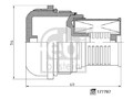 FEBI BILSTEIN Hydraulikfilter, Haldex-Kupplung 177787 für AUDI SEAT SKODA VW