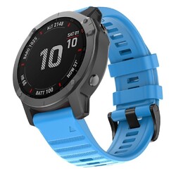 QuickFit Nylon Leder Silikon Armband für Garmin Fenix 8/7/7X 6/6X/5/5X Plus Epix
