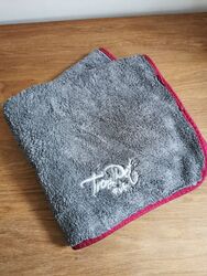 Decke Kuscheldecke Trockungsdecke grau für Hunde Katze Kleintiere