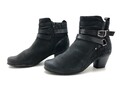 Medicus Damen Stiefel Gr. 37,5 Stiefeletten Halbstiefel Komfortschuhe Schwarz