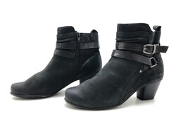 Medicus Damen Stiefel Gr. 37,5 Stiefeletten Halbstiefel Komfortschuhe Schwarz