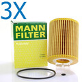 3x Mann-Filter Ölfilter Oelfilter Oil Filter H 1032/1 X