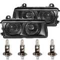 Scheinwerfer Set für BMW 3er E36 Bj. 90-94 H1+H1 Limo Coupe Touring + Philips