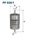 FILTRON Kraftstofffilter PP 836/1 für AUDI SKODA VW SEAT UAZ BENTLEY