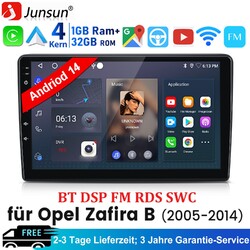 Für Opel Astra H Corsa C/D Vectra C Zafira 9''Autoradio GPS NAVI WIFI BT RDS SWC