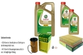 MANN-FILTER Inspektionspaket 7 L Castrol EDGE 5W-30 LL für Dodge Nitro 2.8 CRD