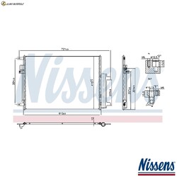 KONDENSATOR KLIMAANLAGE 940955 FÜR JEEP RENEGADE/VAN/SUV 55263088/83099 2.0L