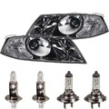Scheinwerfer Set für Skoda OCTAVIA (1Z) Bj. 02/04-12/08 H7/H1 mit Motor 56749531