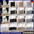 Heizungsabdeckung Heizkörperverkleidung MDF Heizkörper Abdeckung MDF 78-205 cm